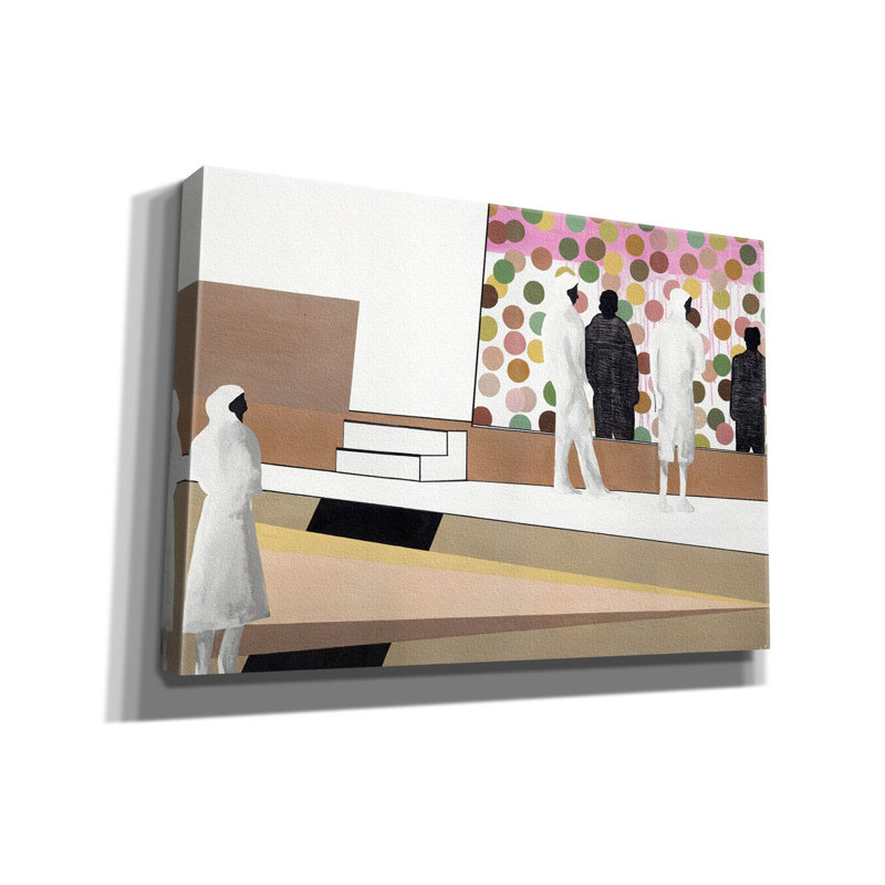 «The Gallery» par Incado, art mural sur toile, H 18 po x l 26 po x P 0,75 po