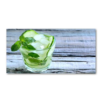 Cucumber Water - No Frame Print on Canvas