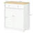 2-Door Kitchen Cabinet With Adjustable Shelf For Hallway-1975096474