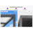 PURPLE LEAF 10'x 14' Louvered Aluminum Pergola with White Adjustable Rainproof Roof Grey Frame-119162915