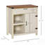Armoire décorative rustique avec porte de grange, buffet de ferme avec beaucoup de rangement, parfaite pour la cuisine et les salles à manger.