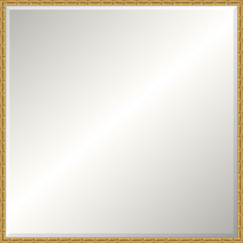 Adelaide Rectangle Solid Wood Beveled Mirror