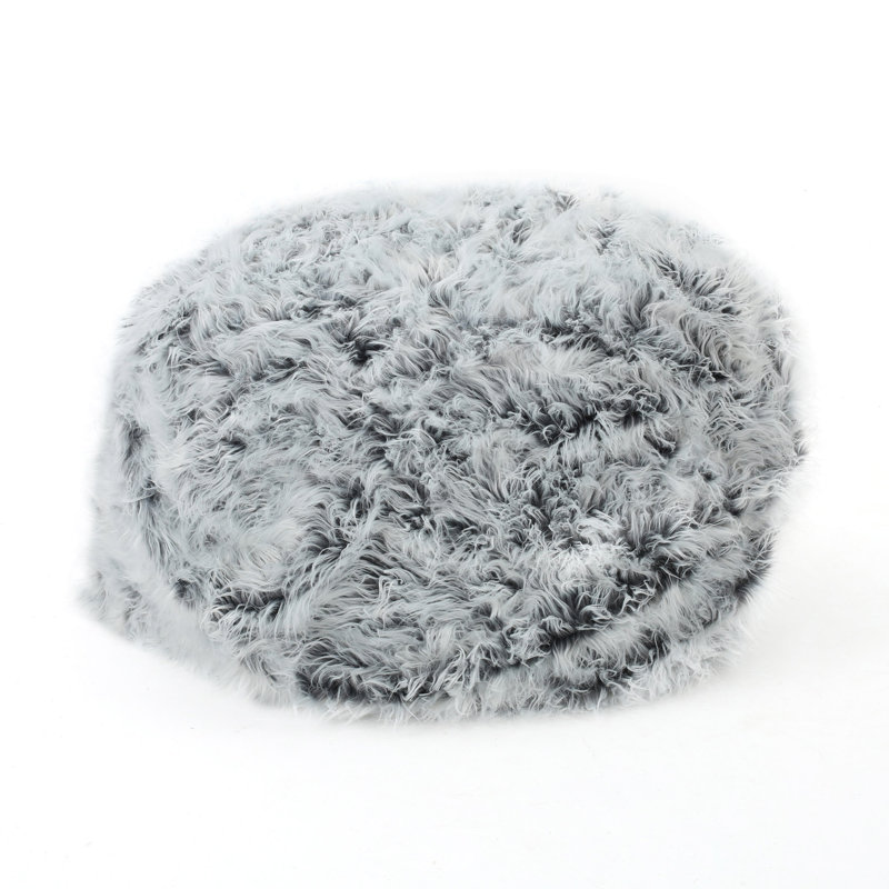 Sac à billes Mahin, Fausse fourrure grise