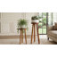  Round  Wood Plant Stand-1756501579