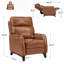 Très grand fauteuil inclinable 30,7 po Mid-Century-947101530