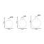7cm Solid Colour Plastic / Acrylic Bauble-767894601