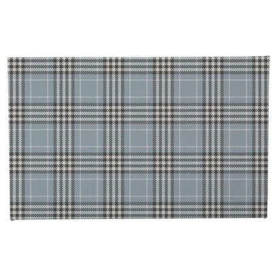 Christopher's Plaid Non-Skid Bath Mat