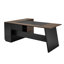 L-Shaped Solid Wood Solid Wood Executive Desk