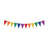 Rainbow Festive Pennant String