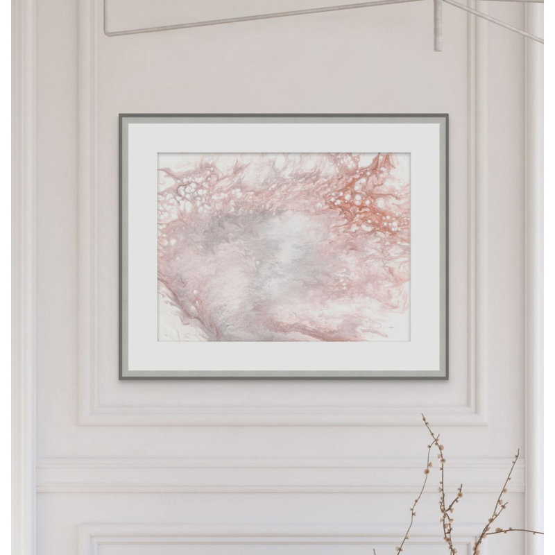 Abstract Print by Carla White, 32.75" H x 39.75" W