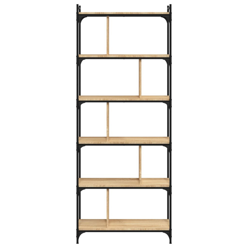 Enriko 192cm H Standard Bookcase, Sonoma Oak