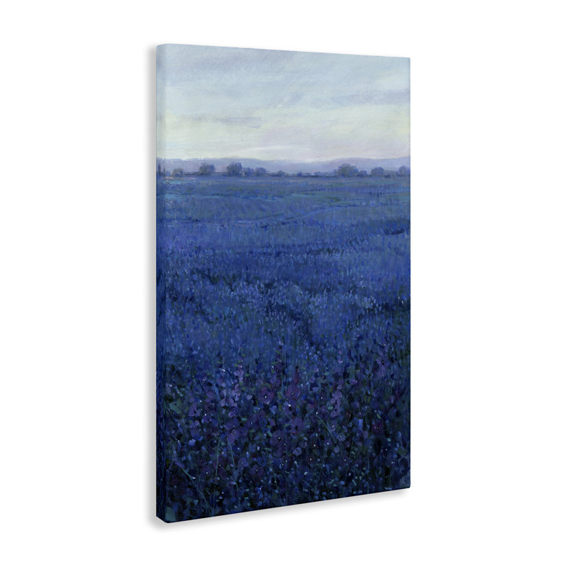 «Vast Blue Fields View», art mural par Tim Ottoole, H 30 po x l 20 po