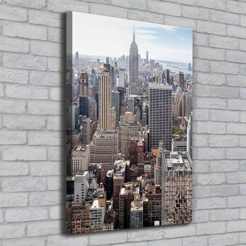 New York - Wrapped Canvas Print