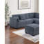 Ensemble de canapé modulaire 4 pièces L-Sectional RAF / LAF