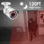 Système de caméra de sécurité 8CH 2MP DVR