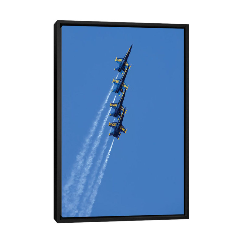 « us blue anges », reproduction d’impression sur toile tendue, "blue ii" par stocktrek images, reproduction d’art sur toile tendue