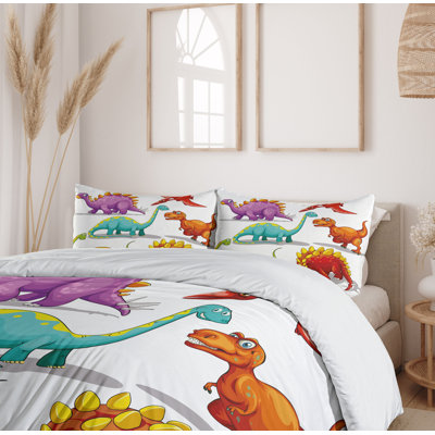 Ensemble de housse de couette dinosaur