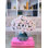Blush Pink Peony Silk Arrangement In Vase With 189 Small Peonies