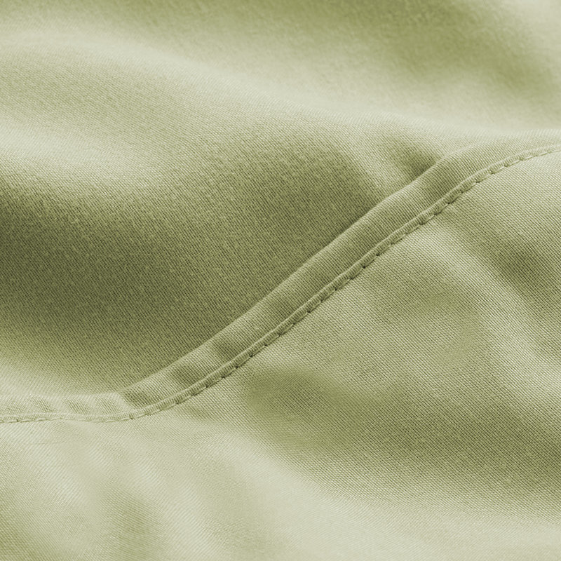 Microfiber Pillowcase, 12 Standard Pillowcases, Sage
