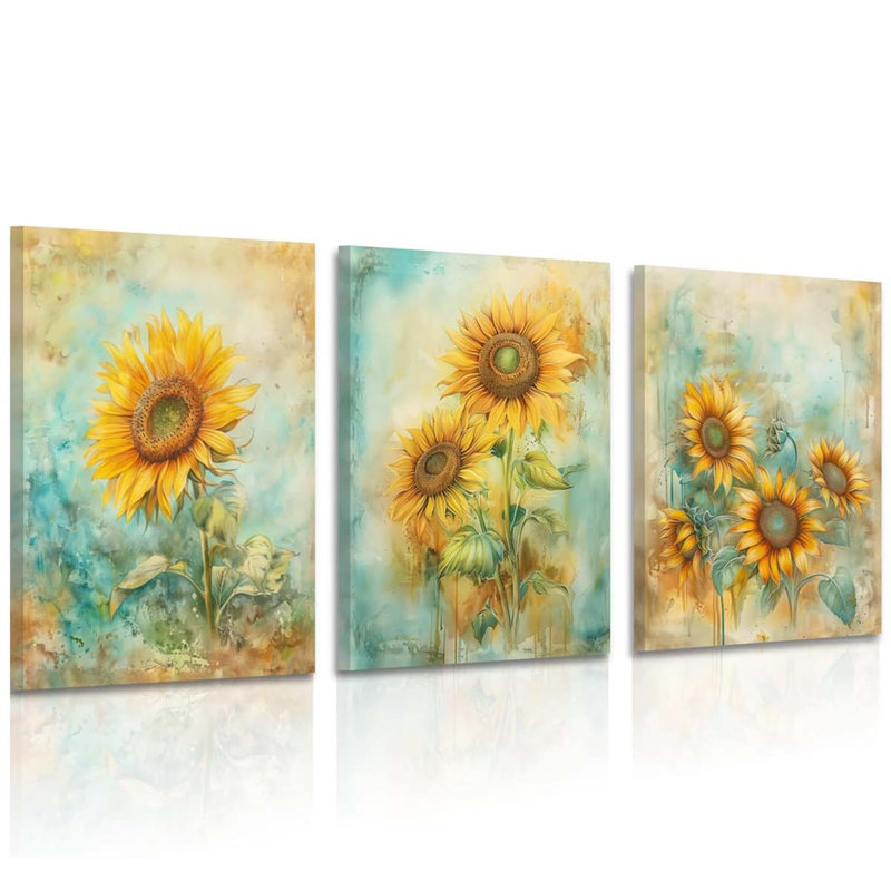 3 Piece Wrapped Canvas Print