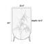 Durable mould proof pest proof decor wardrobe