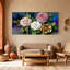 «Rose Three Three Rose», ensemble de 3 impressions sur toile-351200640