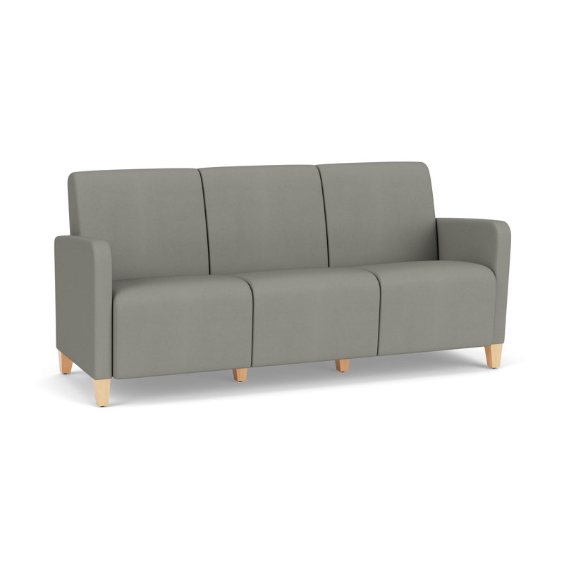 Fauteuil de réception 3 places Ravenna, Bois naturel, Patriot Plus