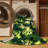 Washable Broccoli Vegetables Area Rug-1713084194