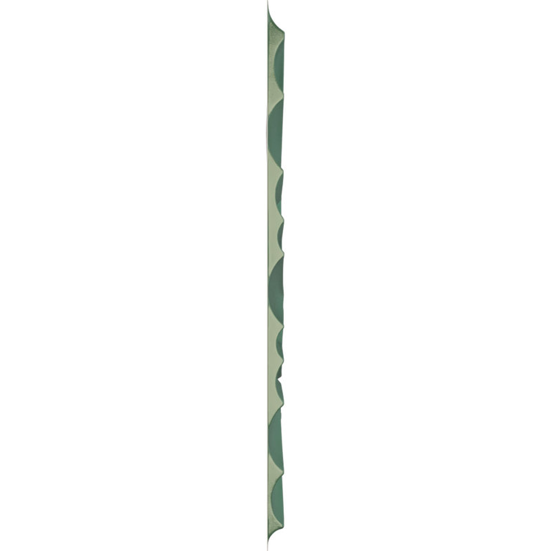 Panneaux muraux 3D en PVC 19,7 po x 19,7 po blanc mat, Vert