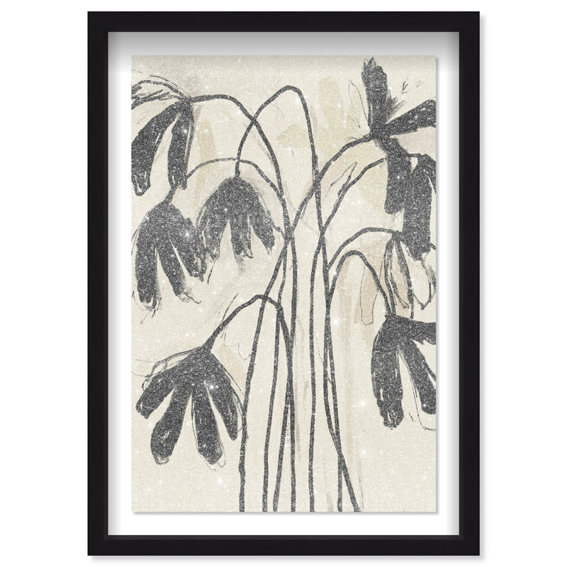 Tree Abstract Studio Print by Oliver Gal, 25.5"H x 17.5"W, Black Shadowbox
