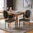 Clairevale 19.7'' H Tufted Faux Leather Upholstered Side Chair-1930462407