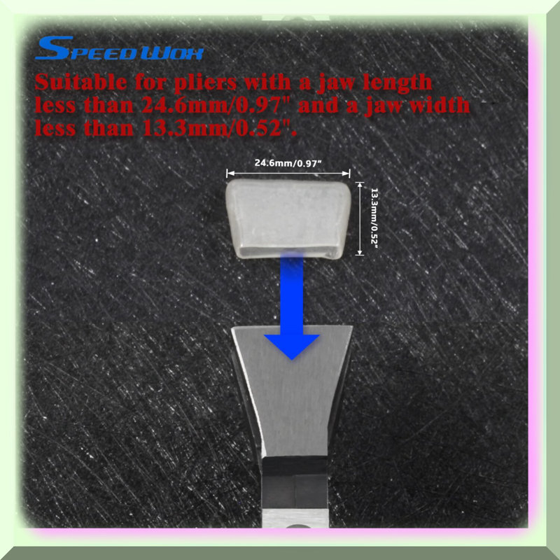 6-Piece Replacement Tips for Glass Pliers