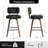 Swivel Upholstered Bar Height Stool-2023772025-2023772019