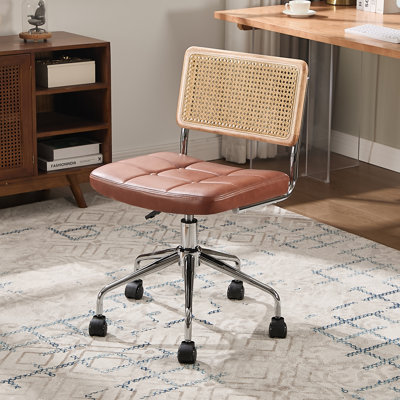Chaise de bureau pivotante de style moderne Mid-Century