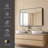Lagos 48 in.W x 32 in.H Rectangular Framed Medicine Cabinet with Mirror-108834195