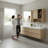 Curved Profile Wall Mounted Storage Organizer, Bohemian Bathroom Wall Cabinet, 24 X 23 Inches, Over-The-Toilet Cabinet, Wall-Mounted Cabinet, Bathroom Storage Wall Cabinet, Suitable For Bathroom, Laundry Room, And Kitchen