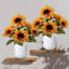 Soie tournesol buisson 7 fleurs-1239197005