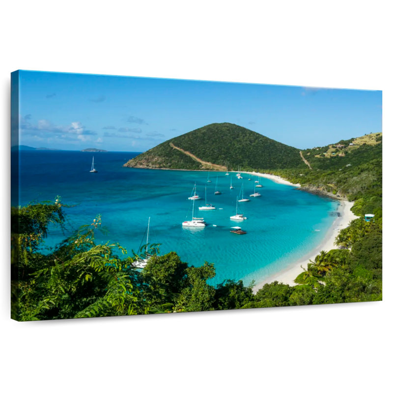 Gillard donnant sur White Bay, H 20 po x l 30 po