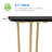 Mallee Rectangular 47.5'' L x 30'' W Marble Dining Table  with Hairpin Legs