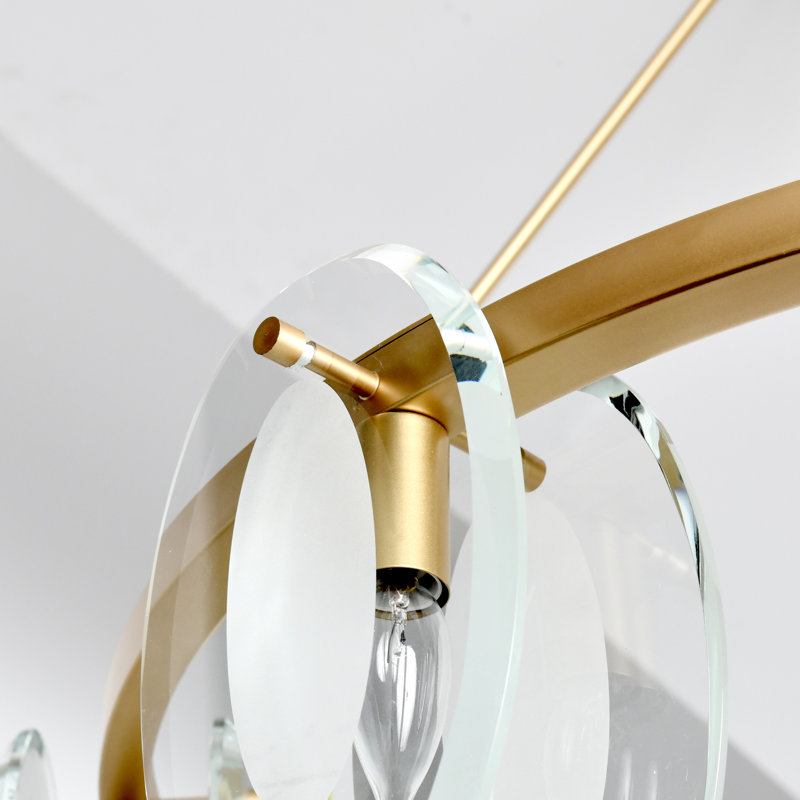 Iron 8-Light Chandelier
