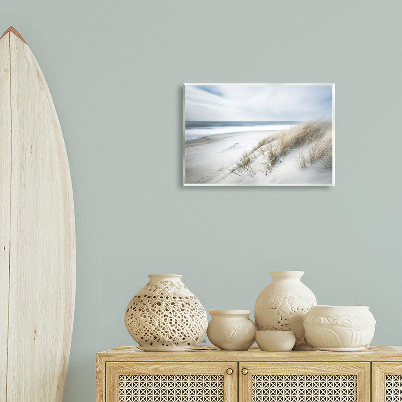 «Beach Grass Landscape», art mural par Lazar Studio, 13" H x 19" W