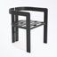 Ensemble de 2 chaises d'extérieur en aluminium avec coussin-2102698534