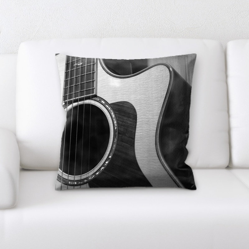 Microsuede Reversible Throw Pillow