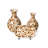 Olivia Golden Brown Plate-73297872
