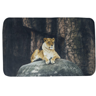 Tapis pour salle de bain lioness Hagler