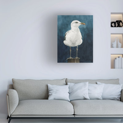 Beachcrest Home™ Grace Popp Night Gull I Canvas Wall Art