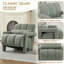 Chaise d'appoint rembourrée avec accoudoirs 28 po Jakeim-2018038014