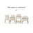 Bilon 19.5" H Solid Wood Parsons Dining Chair (Set of 2)-1262066955