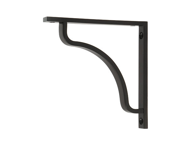 Abingdon Shelf Bracket, Aged Bronze, 15cm H x 5.9cm W x 1.5cm D