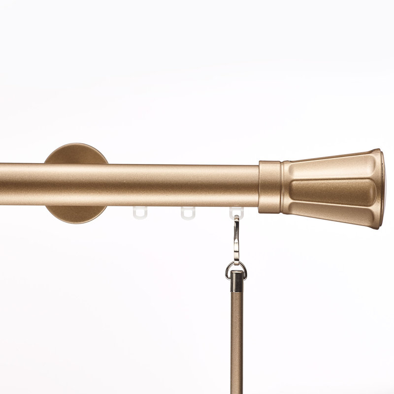 Krehbiel Curtain Track/Rail Set, 48", Champagne